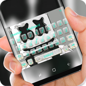 white marshmello icon