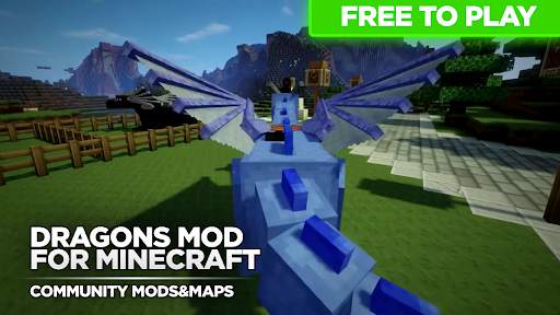 Dragons in minecraft mod screenshot 3