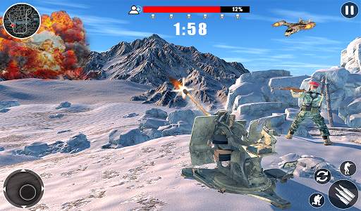 World War 3 Frontline Commando Shooting Game screenshot 5