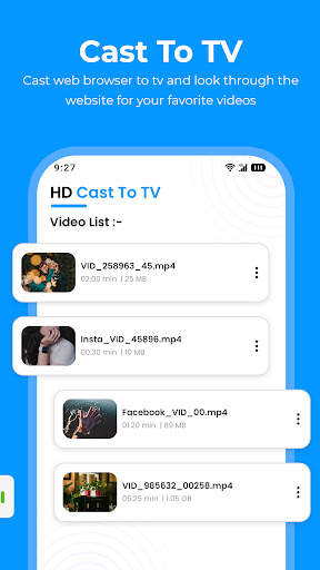 Cast to TV screenshot 2