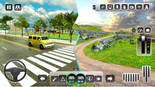 Simulator bus 3d-Permainan bus screenshot 6