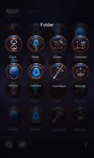 Gatero GO Launcher Theme screenshot 4