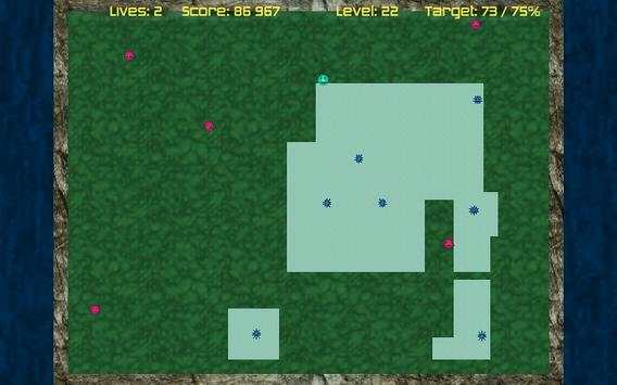 Xonix Old School Lite screenshot 4
