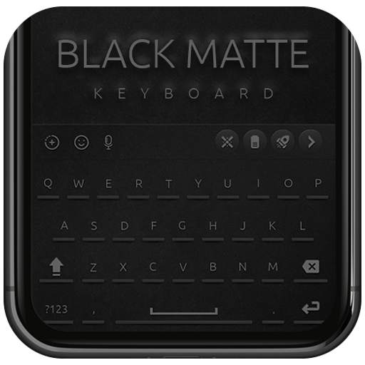 Black Matte Keyboard 1.8