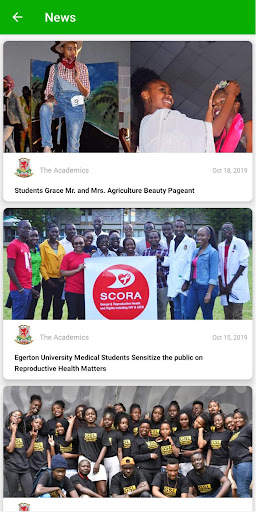 Egerton University screenshot 5