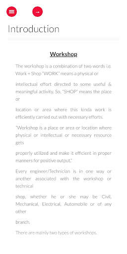 Learn Mechanical Workshop screenshot 1