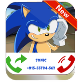 Call from Sonic Exe prank simulator icon
