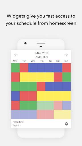 Shift Schedule (Roster) скриншот 3