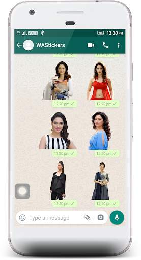 Tamannaah Stickers 4 WhatsApp screenshot 8