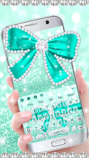 Green Diamond Bow Keyboard screenshot 1