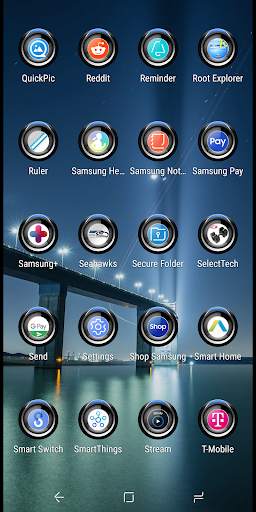 C9 Blue Color Version Icon Pack 7 تصوير الشاشة