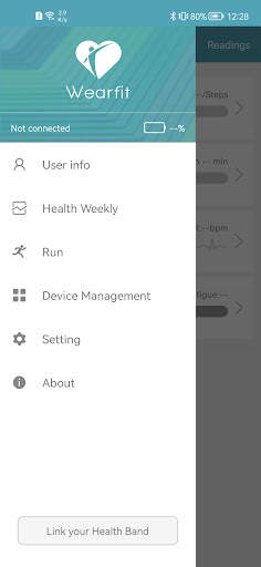 Wearfit screenshot 1