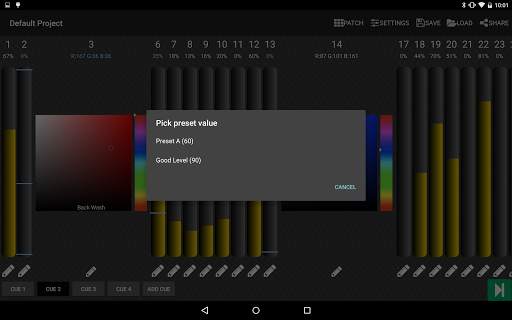 Aurora DMX screenshot 12