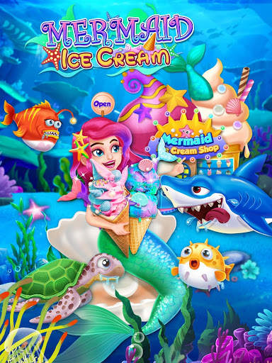 Mermaid Ice Cream - Princess Shop screenshot 4