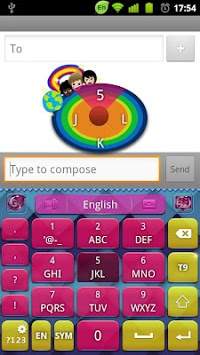 GO Keyboard Children's Day2012 screenshot 3