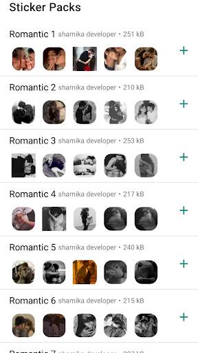 Romantic Stickers For WhatsApp - WAStickers screenshot 8
