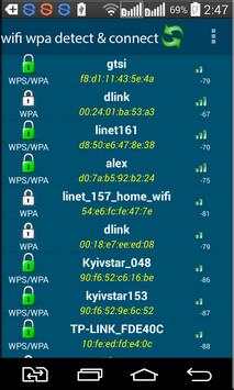 wifi wpa detect & test screenshot 1