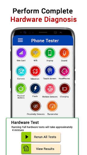 Phone tester – Test my mobile & Diagnose Android screenshot 2
