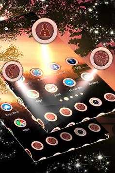 Golden Sunset Launcher screenshot 4