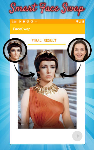 Funny Face Swaps, face swapped screenshot 1