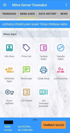 Mitra Server Transaksi screenshot 3