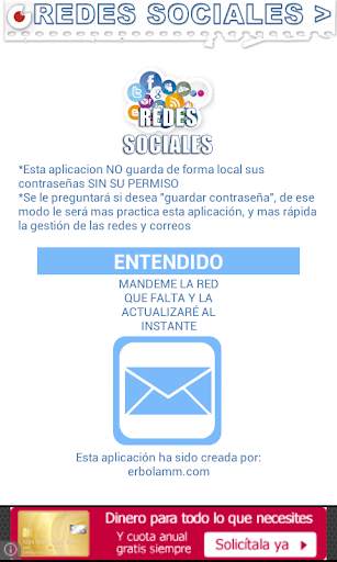 Mis Redes Sociales screenshot 1