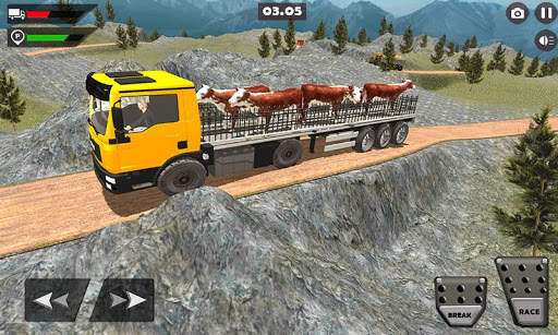 Animal Transporting Truck 2018 : Offroad Driving screenshot 2