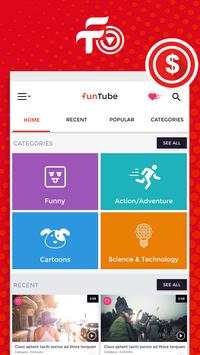 FunTube - Watch Video & Earn Money स्क्रीनशॉट 2