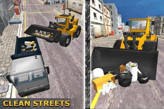 City Garbage Truck Driver Sim screenshot 2