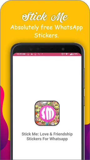 Stick Me : Love & Friendship Stickers For Whatsapp screenshot 1