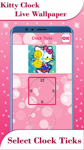 Kitty Clock Live Wallpaper screenshot 6