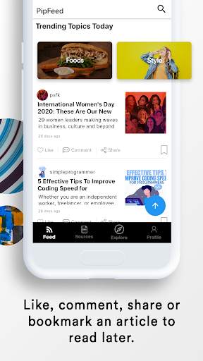 PipFeed - Newspaper Articles & News Aggregator screenshot 4