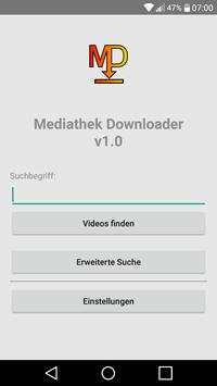 Mediathek Downloader 1 تصوير الشاشة