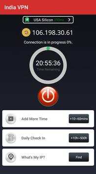INDIA VPN - Unblock and access any websites скриншот 2