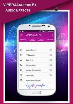 ViperforAndroid fx - ViPER4Arise fx screenshot 1
