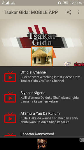 Tsakar Gida: Labarai, Nishadi & Kannywood TV screenshot 1