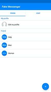Fake Messenger скриншот 1