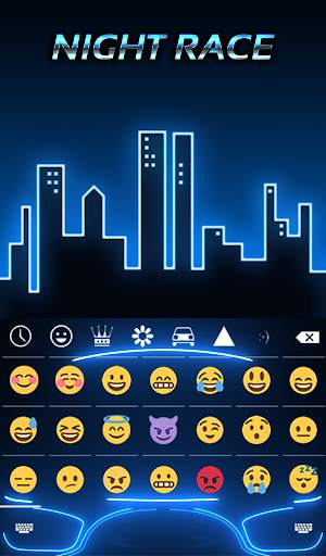 Night Race Animated Keyboard   screenshot 4