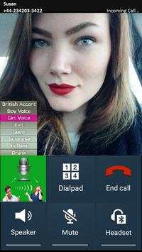 Voice changer during call Male to Female screenshot 1