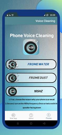 Phone Voice Cleaning screenshot 1