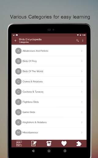 Birds Encyclopedia Offline App screenshot 10