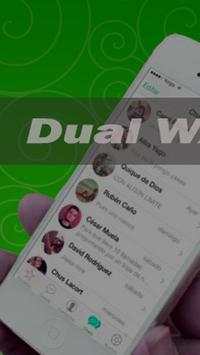 Double Whatsapp  2017 screenshot 2