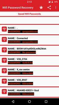 Wifi Password Recovery screenshot 2