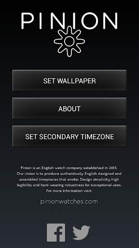 Pinion Desk Clock screenshot 2