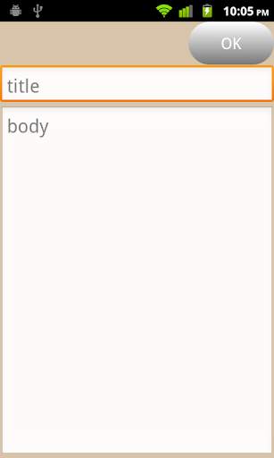 Note Pad   screenshot 2