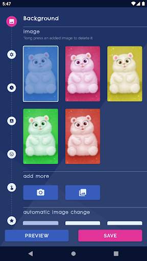 Cute Fluffy Live Wallpaper screenshot 1