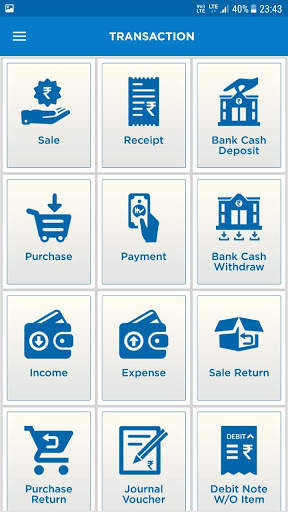 m-Billing: Accounting app & GST billing software screenshot 4
