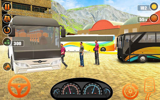 Coach Bus 3D Simulator- Public Bus Driving 2021 screenshot 2