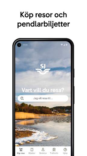 SJ - Biljetter och trafikinfo screenshot 2