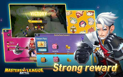 มาสเตอร์แบทเทิลลีก 5vs5 : MOBA PvP Trainer screenshot 3